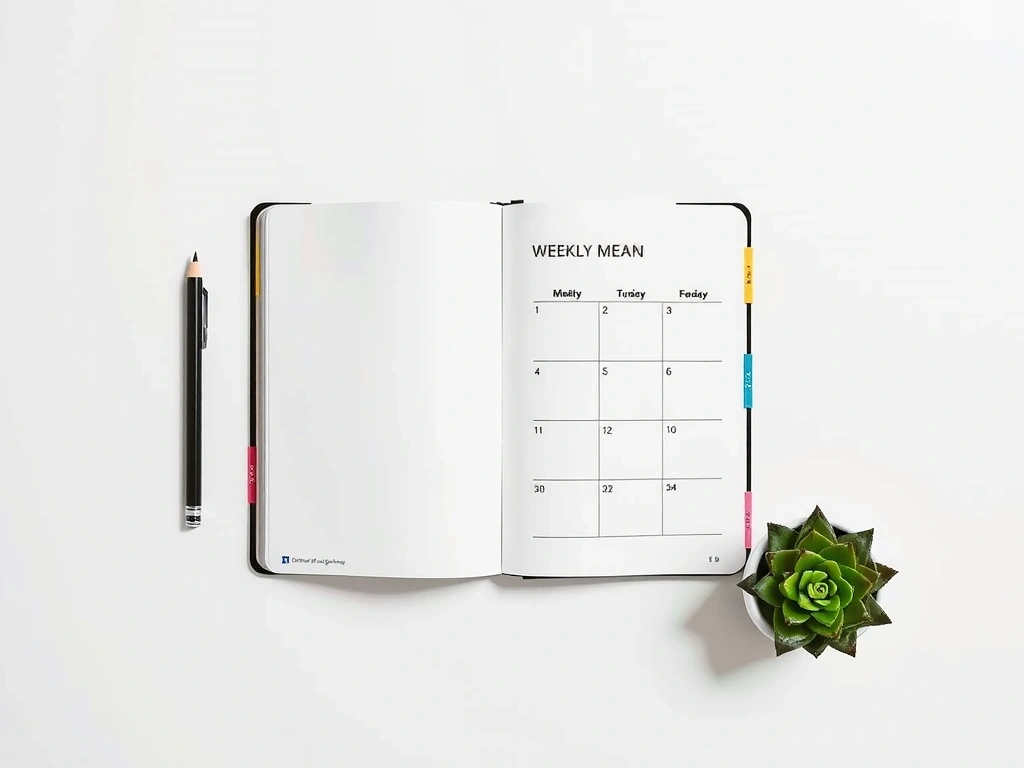 Strukturierter Ernährungsplan